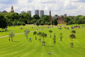 London’s Burgess Park, where the transformation included a 3,000 square metre play area